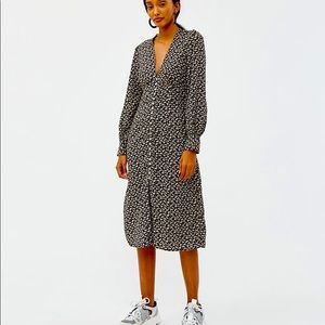 FARROW Perrine Midi Dress